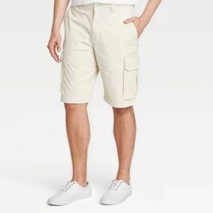 New! Goodfellow & Co Men's Khaki Cargo Shorts